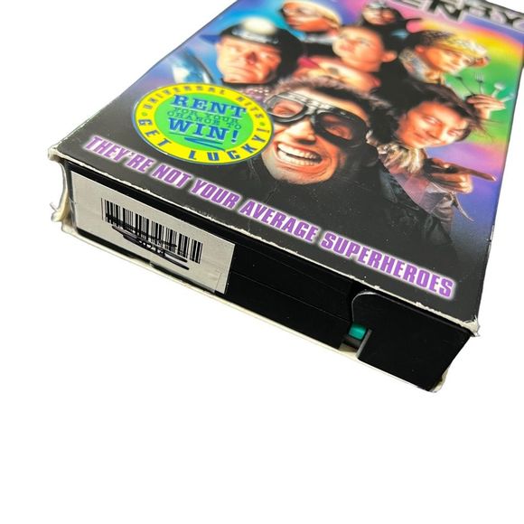Mystery Men VHS‎ Tape Rental Comedy PG-13 Movie Universal Studios Ben Stiller - Picture 4 of 7